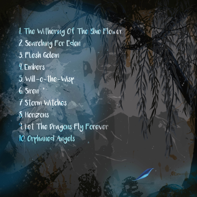 The Withering Of The Blue Flower - Backcover