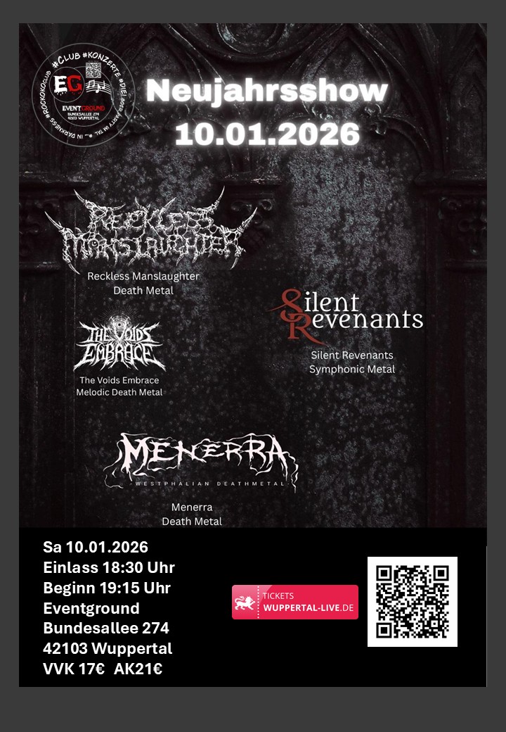 Flyer Neujahrsshow 2026