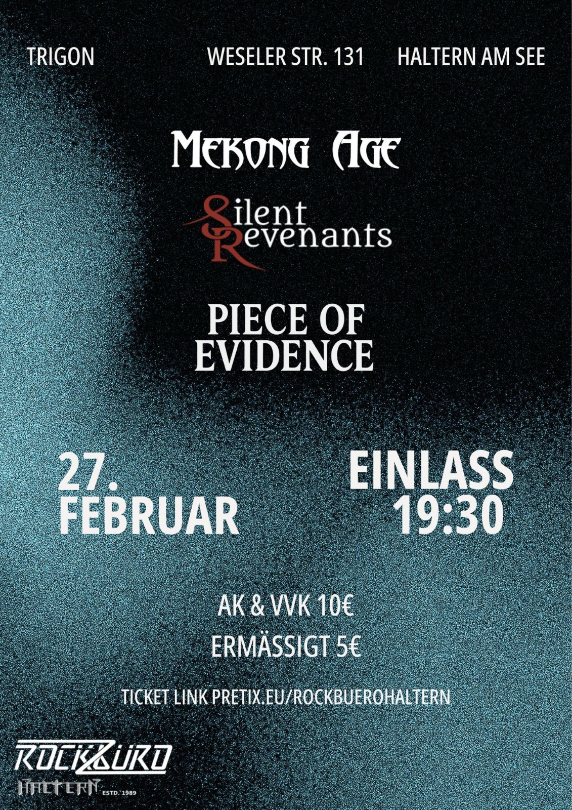 Flyer ROCKKONZERT TRIGON